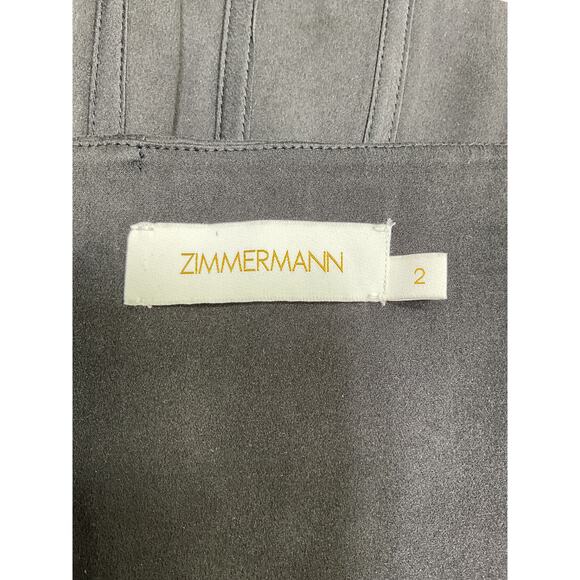 Zimmermann Black Silk Corset Top Size 2 - Picture 4 of 5